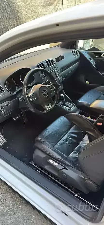 Usata VW Golf VI GTI 211 CV (155 kW) 2009 Bianco Utilitaria
