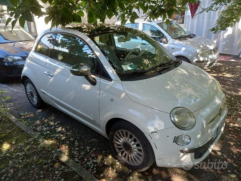 Usata Fiat 500 2011 Bianco Utilitaria