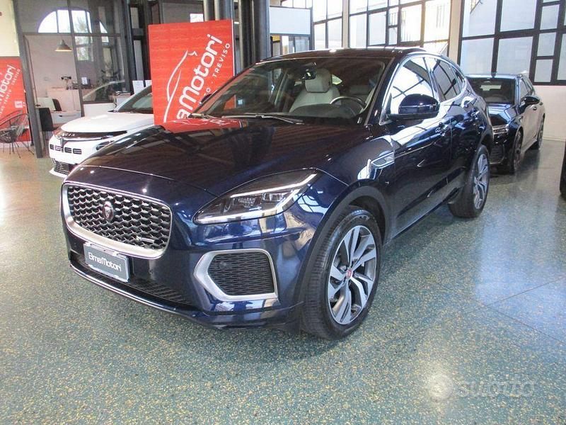 Usata Jaguar E-Pace R-Dynamic 200 CV (147 kW) 2022 Blu SUV