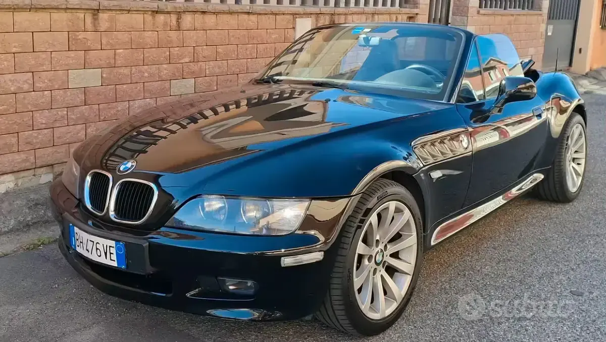 Usata BMW Z3 118 CV (86 kW) 2000 Nero Cabrio