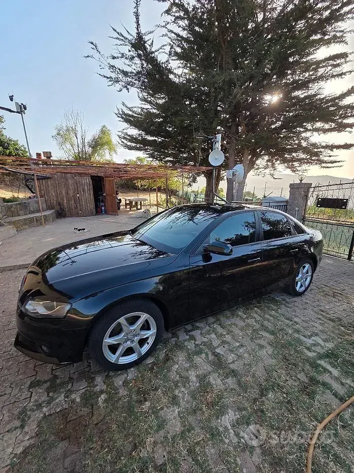 Usata Audi A4 143 CV (105 kW) 2009 Nero Berlina