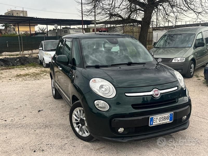 Usata Fiat 500L 105 CV (77 kW) 2015 Verde Monovolume