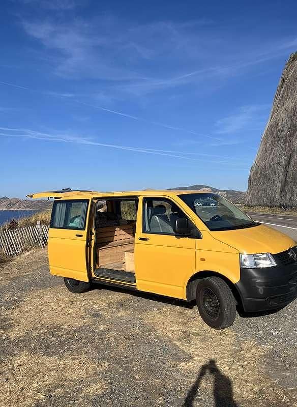 Usata VW T4 86 CV (63 kW) 2003 Giallo Furgone
