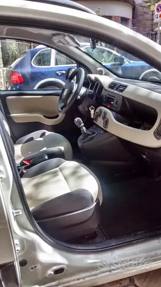 Usata Fiat Panda 85 CV (62 kW) 2015 Bianco Utilitaria