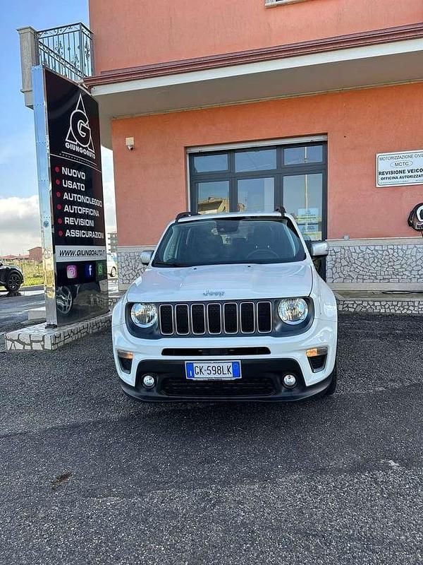 Bianco Usata 2022 Jeep Renegade Limited SUV | 19.500 € (Buon prezzo) - Immagine 1/4