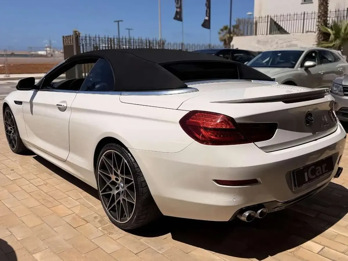 Usata BMW 640 Cabriolet M Sport 313 CV (230 kW) 2018 Bianco Cabrio