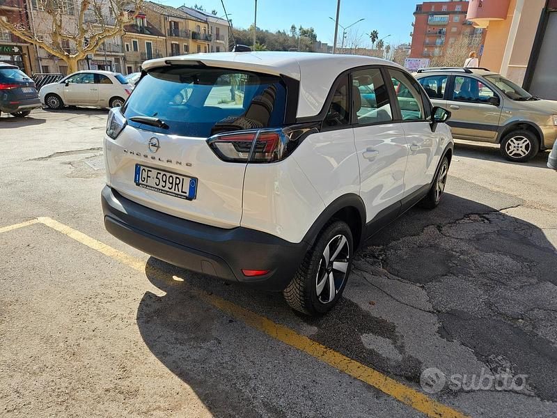 Usata Opel Crossland 110 CV (80 kW) 2021 Bianco SUV