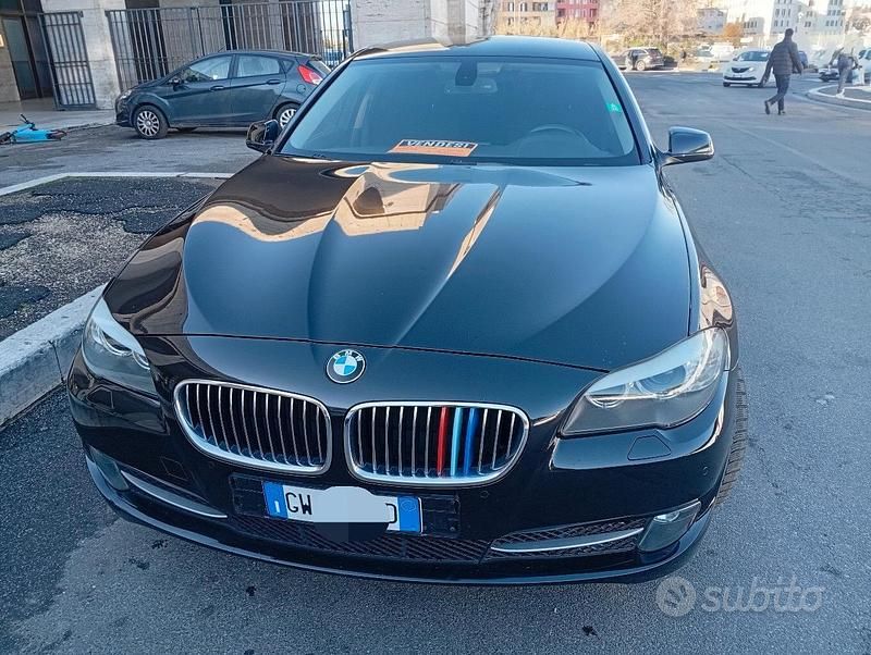 Usata BMW 520 Comfort Edition 184 CV (135 kW) 2012 Nero Berlina