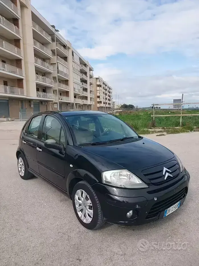 Usata Citroën C3 Exclusive 68 CV (50 kW) 2008 Nero Berlina