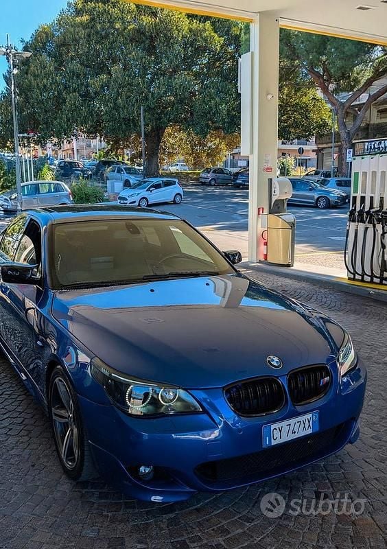 Usata BMW 530 M Sport 2006 Blu Berlina