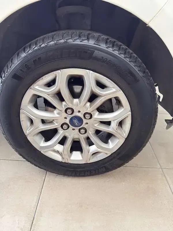 Usata Ford Ecosport Titanium 125 CV (91 kW) 2015 Bianco SUV