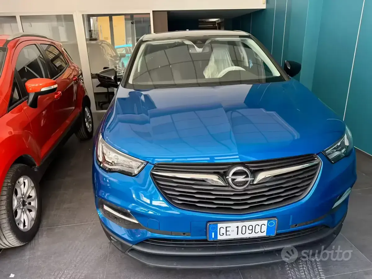Usata Opel Grandland X 131 CV (96 kW) 2021 Bluazzurro SUV
