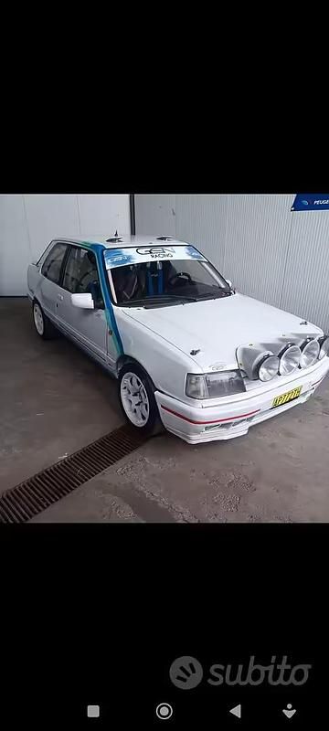 Usata Peugeot 309 GTi 186 CV (136 kW) 1990 Bianco Utilitaria