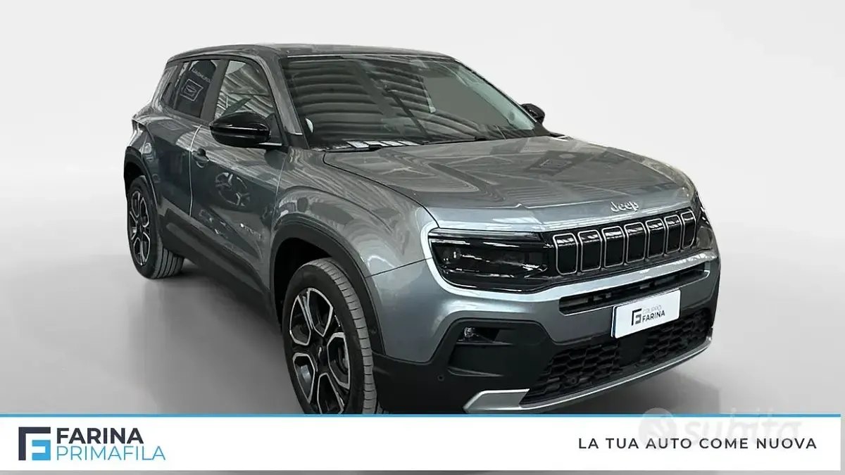 Usata Jeep Avenger Summit 101 CV (74 kW) 2025 Grigio scuro SUV