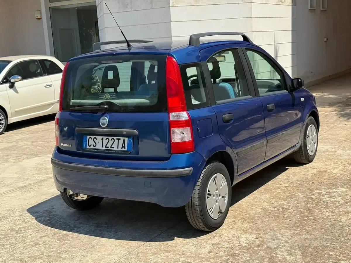 Usata Fiat Panda Dynamic 60 CV (44 kW) 2004 Blu Utilitaria