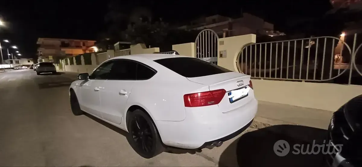 Usata Audi A5 2014 Bianco Coupé