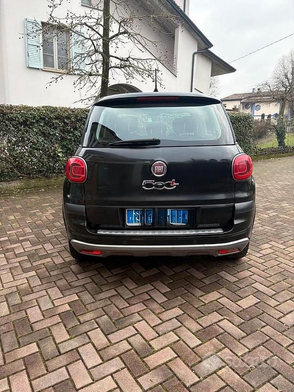 Usata Fiat 500L Cross 95 CV (69 kW) 2019 Nero Monovolume