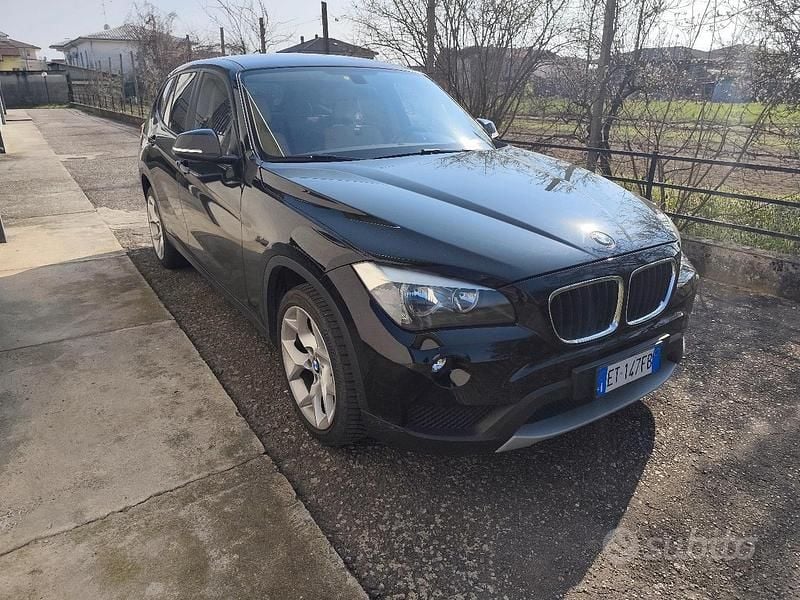 Usata BMW X1 116 CV (85 kW) 2013 Nero SUV