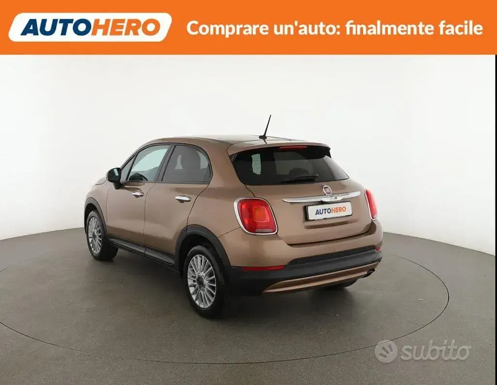 Usata Fiat 500X Lounge 140 CV (102 kW) 2018 Oro SUV