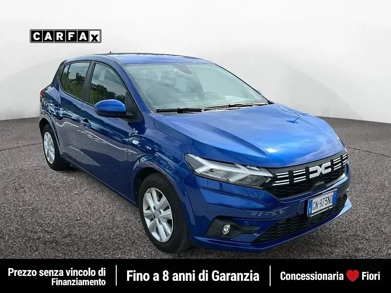 Brugt Dacia Sandero Comfort 67 HK (49 kW) 2023 Blå Hatchback