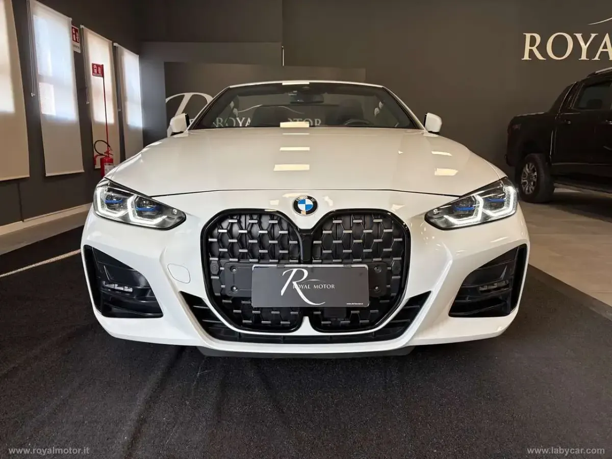 Usata BMW 420 Cabriolet M Sport 190 CV (139 kW) 2024 Bianco Cabrio