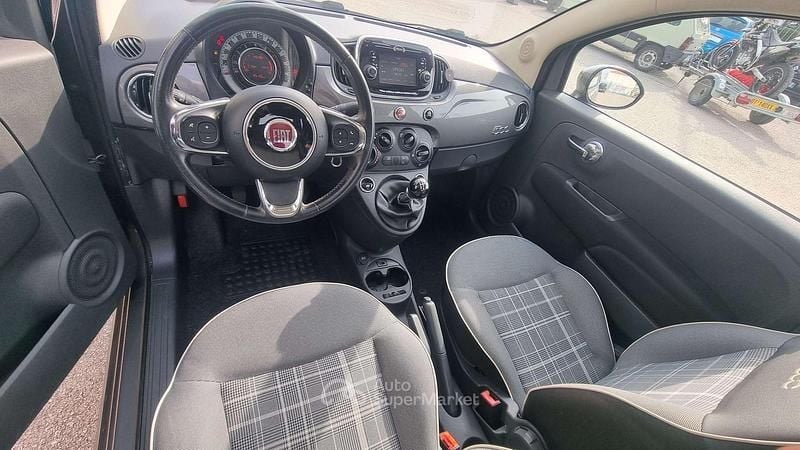 Usata Fiat 500 Lounge 69 CV (50 kW) 2017 Gray Utilitaria