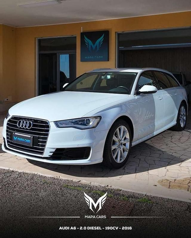 Usata Audi A6 190 CV (139 kW) 2016 Bianco Station wagon