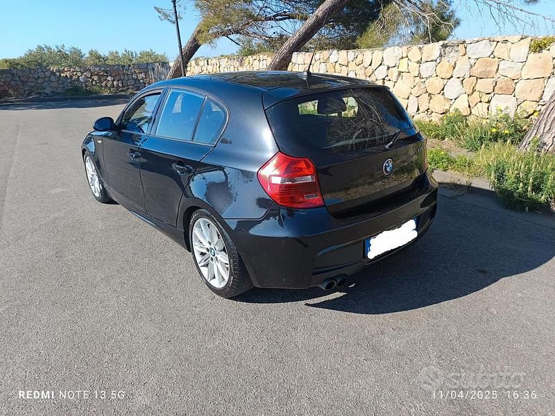 Usata BMW 130 M Sport 265 CV (194 kW) 2007 Nero Utilitaria