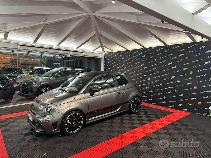 Usata Abarth 595C Competizione 180 CV (132 kW) 2017 Grigio Cabrio