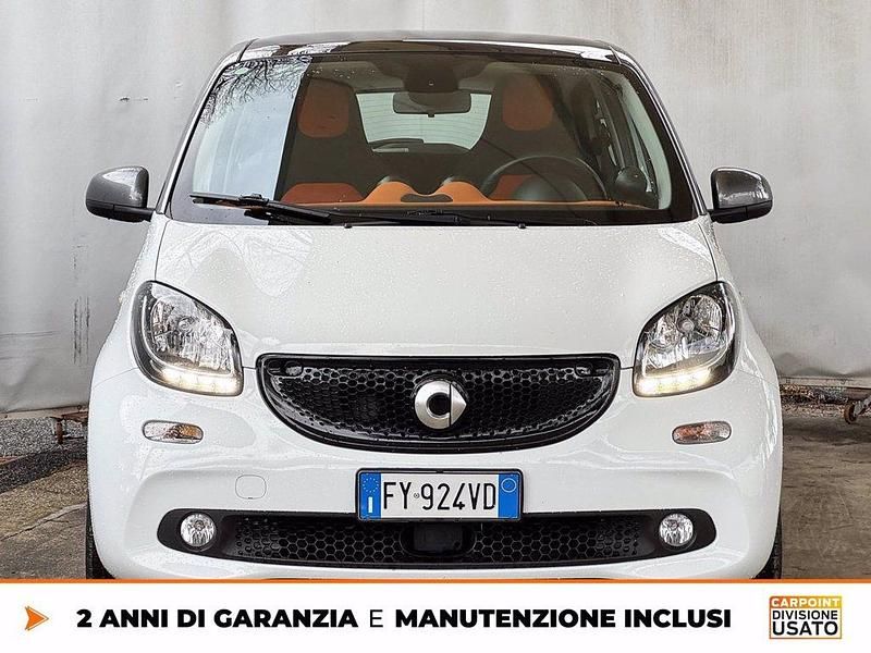 Usata Smart ForFour Passion 71 CV (52 kW) 2019 Bianco Utilitaria