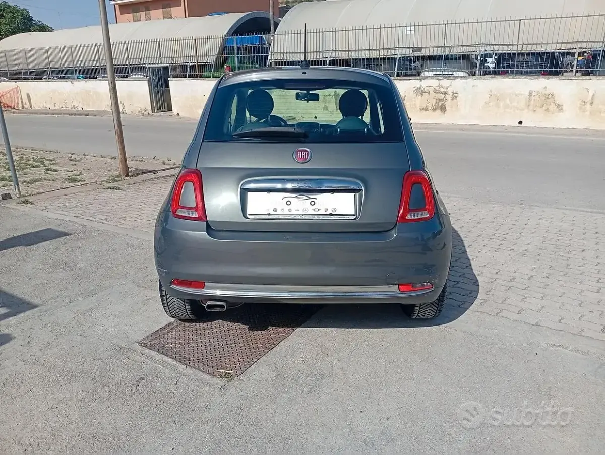 Usata Fiat 500 Lounge 69 CV (50 kW) 2016 Grigio Berlina
