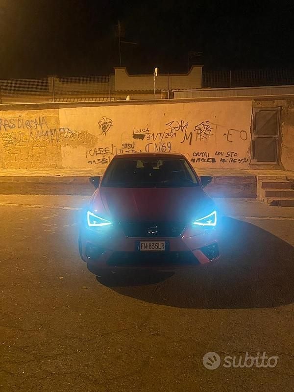 Usata Seat Ibiza FR 2019 Rosso Berlina