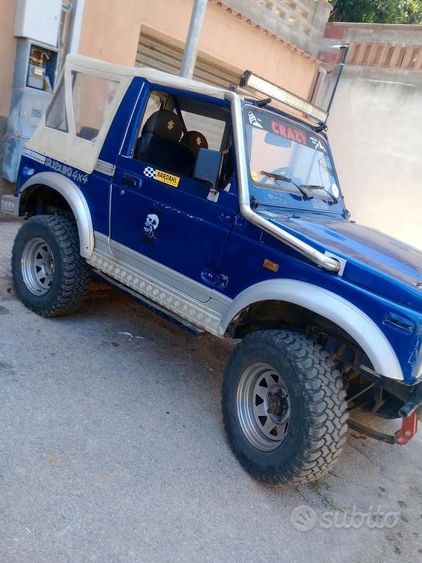 Usata Suzuki Samurai 1991 Blu SUV