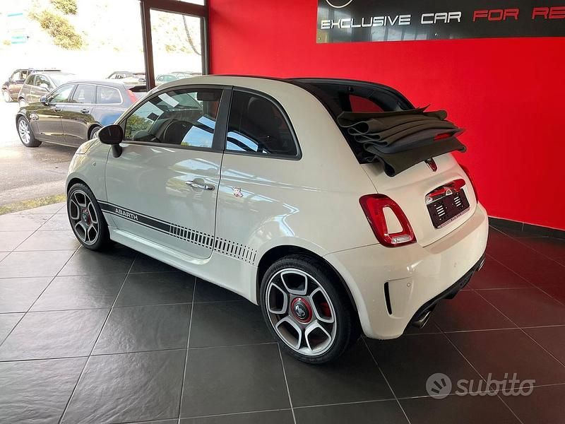 Usata Abarth 500C 140 CV (102 kW) 2012 Bianco Cabrio