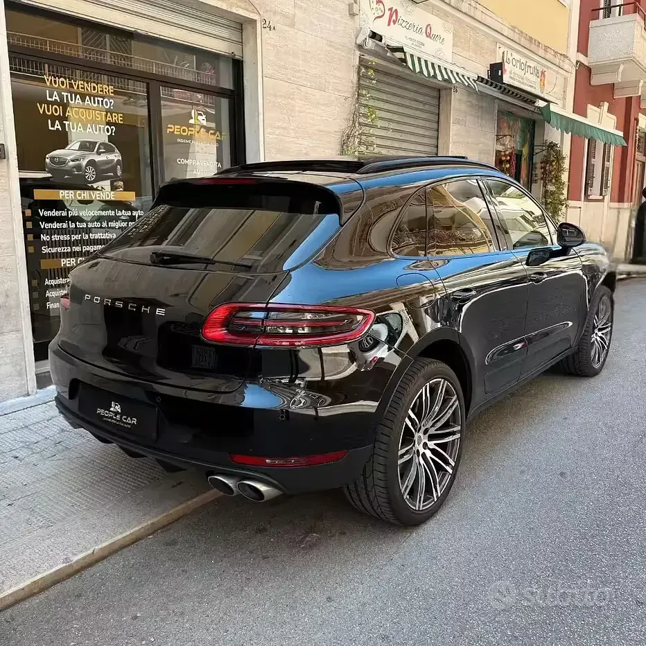 Usata Porsche Macan 250 CV (183 kW) 2016 Nero SUV