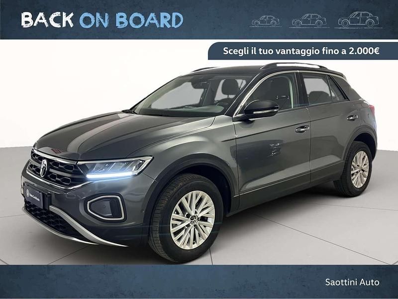 Indium grey metallizzato nero Usata 2023 VW T-Roc Life SUV | 23.400 € (Ottimo prezzo) - Immagine 1/4