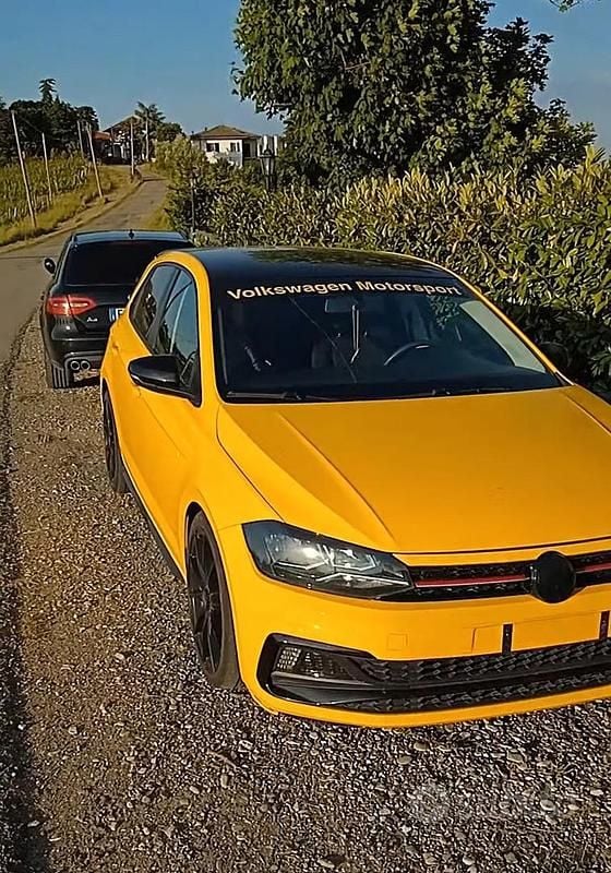 Usata VW Polo 67 CV (49 kW) 2018 Giallo Utilitaria
