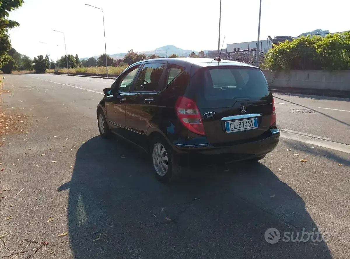 Usata Mercedes A170 Avantgarde 116 CV (85 kW) 2005 Nero Berlina