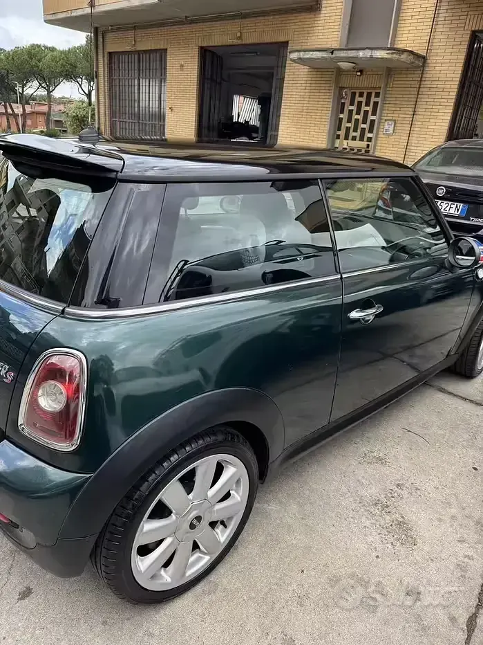 Usata Mini Cooper S 175 CV (128 kW) 2008 Verde Utilitaria