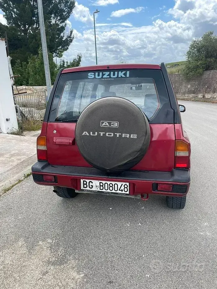 Usata Suzuki Vitara 1992 Rosso Station wagon