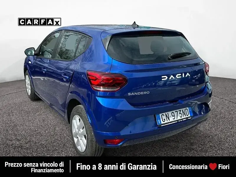 Brugt Dacia Sandero Comfort 67 HK (49 kW) 2023 Blå Hatchback
