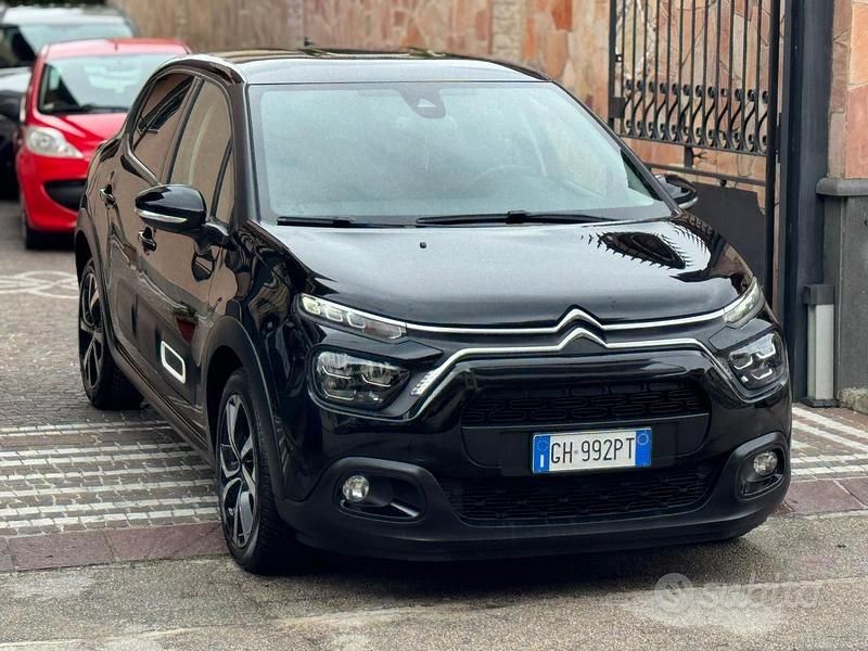Usata Citroën C3 Shine 102 CV (75 kW) 2021 Nero Utilitaria
