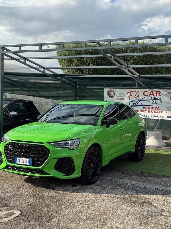 Usata Audi Q3 400 CV (294 kW) 2021 Verde SUV