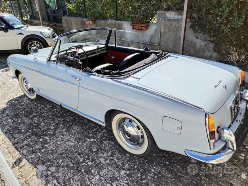 Usata Fiat 1200 1960 Blu Cabrio