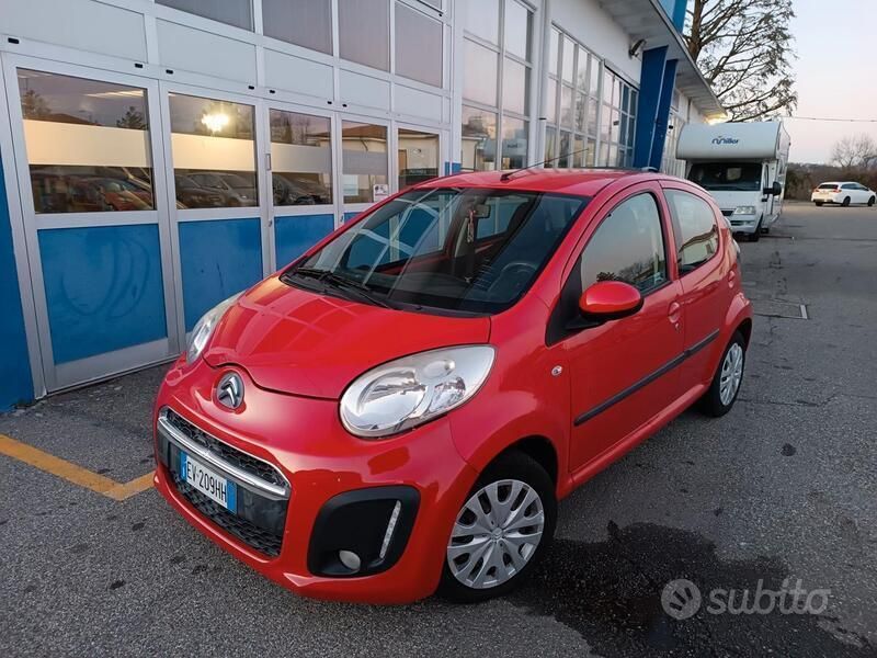 Rosso Usata 2014 Citroën C1 Due volumi | 5300 € (Buon prezzo) - Immagine 1/4
