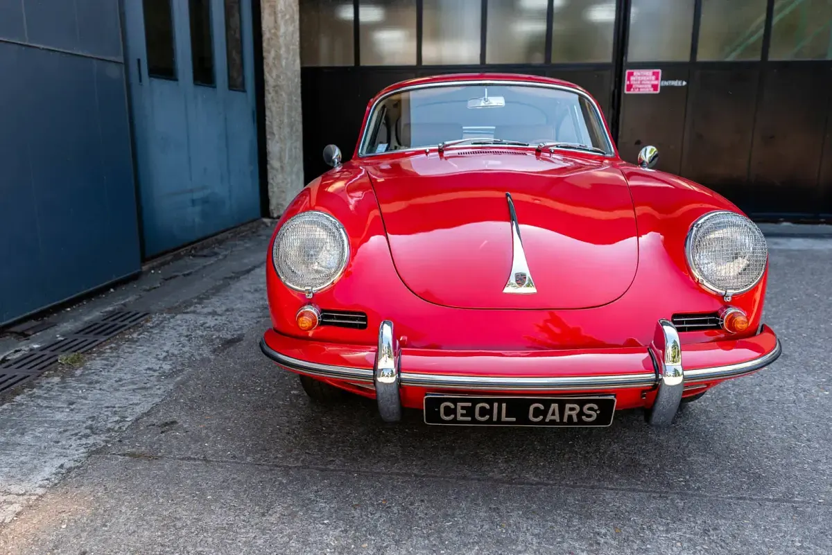 Usata Porsche 356 C 75 CV (55 kW) 1965 Rosso Coupé