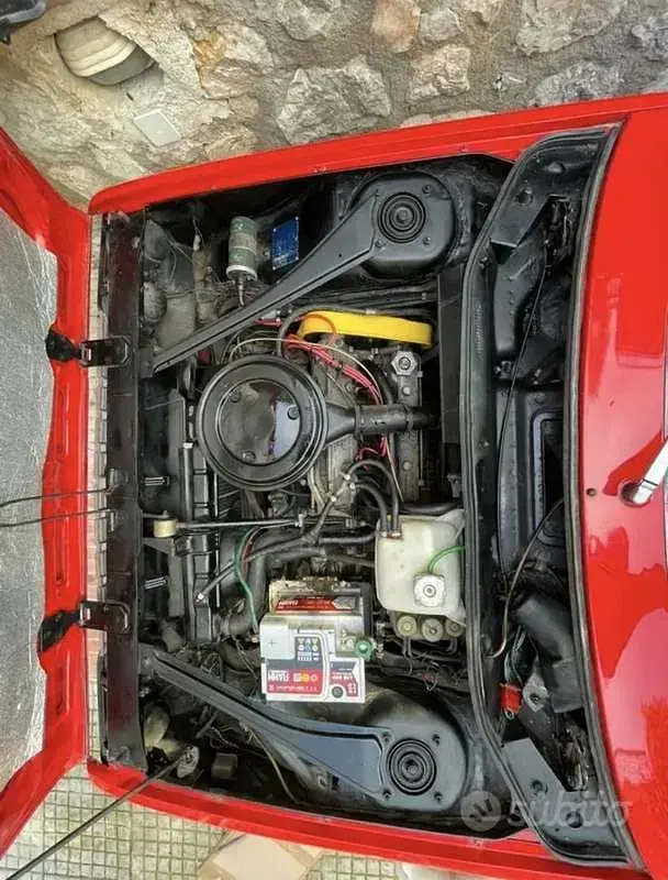 Usata Lancia Beta 101 CV (74 kW) 1976 Rosso Cabrio