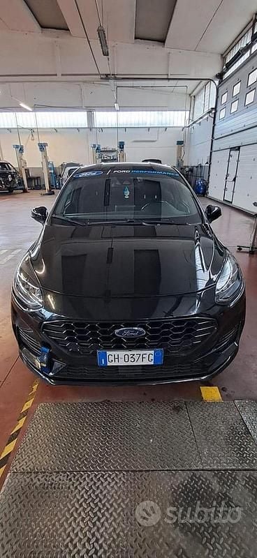 Usata Ford Fiesta ST-Line 125 CV (91 kW) 2022 Nero Utilitaria