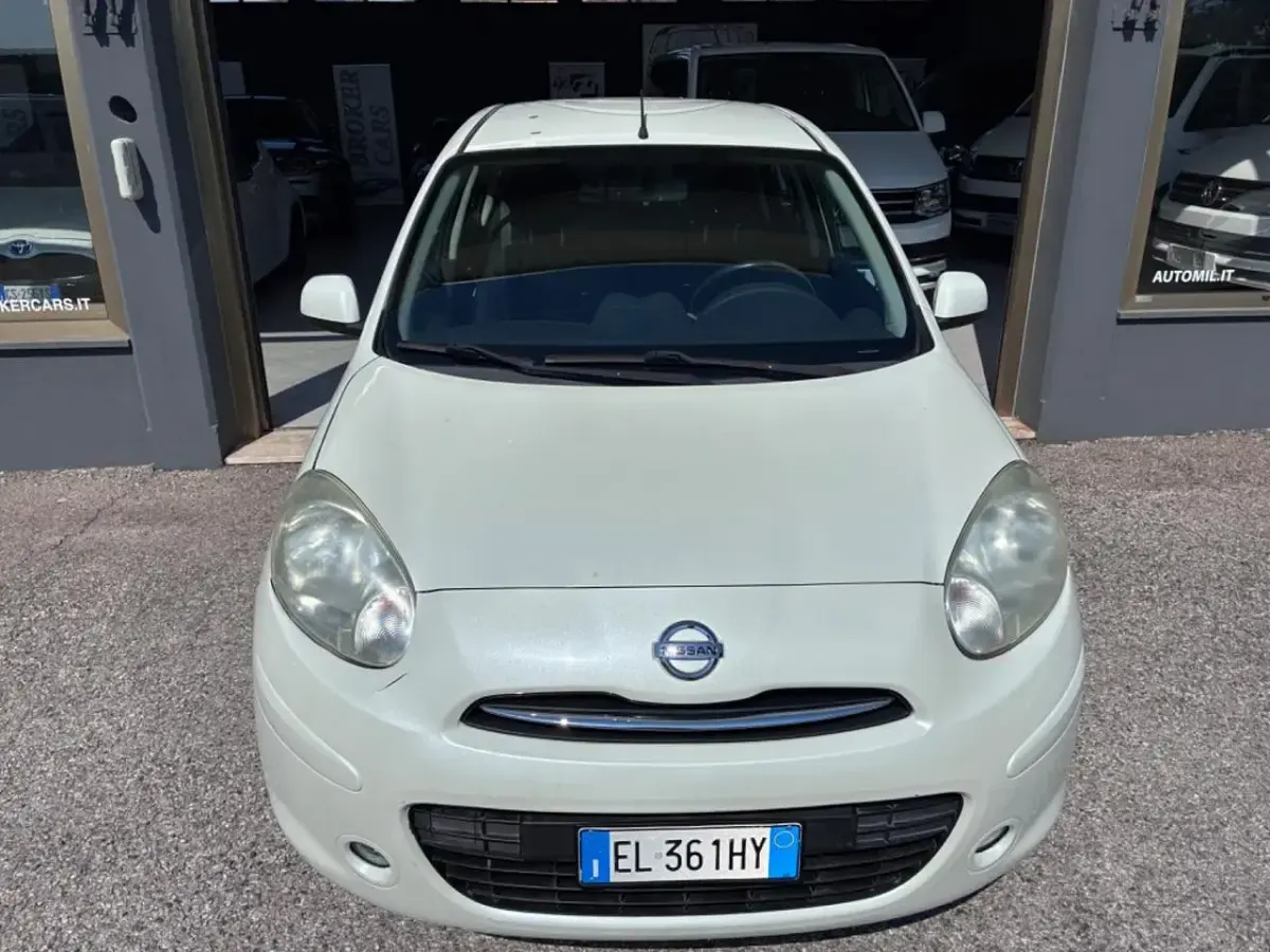 Usata Nissan Micra Comfort 80 CV (58 kW) 2012 Bianco Utilitaria