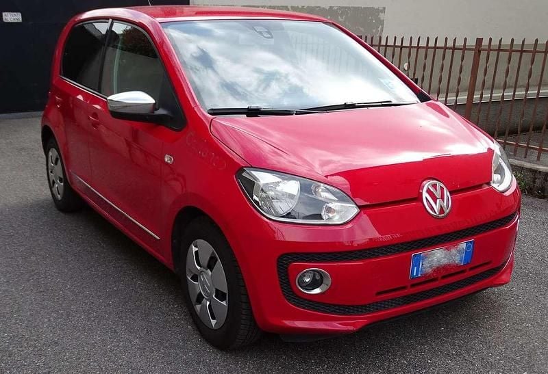 Usata VW up! Highline 75 CV (55 kW) 2013 Rosso Utilitaria